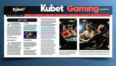 Kubet online gaming newsletter illustration Kubet online gaming newsletter illustration